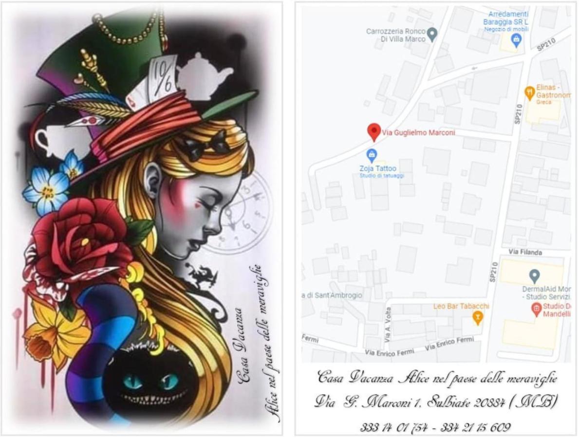 Alice Nel Paese Delle Meraviglie Sulbiate Exterior foto